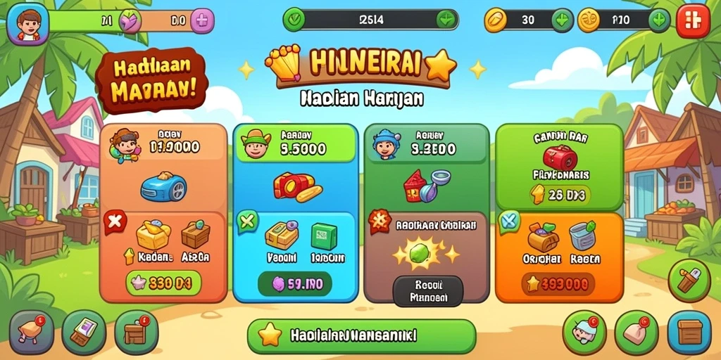 kerangwin - Menu pilihan kerang yang bervariasi untuk dipilih.
