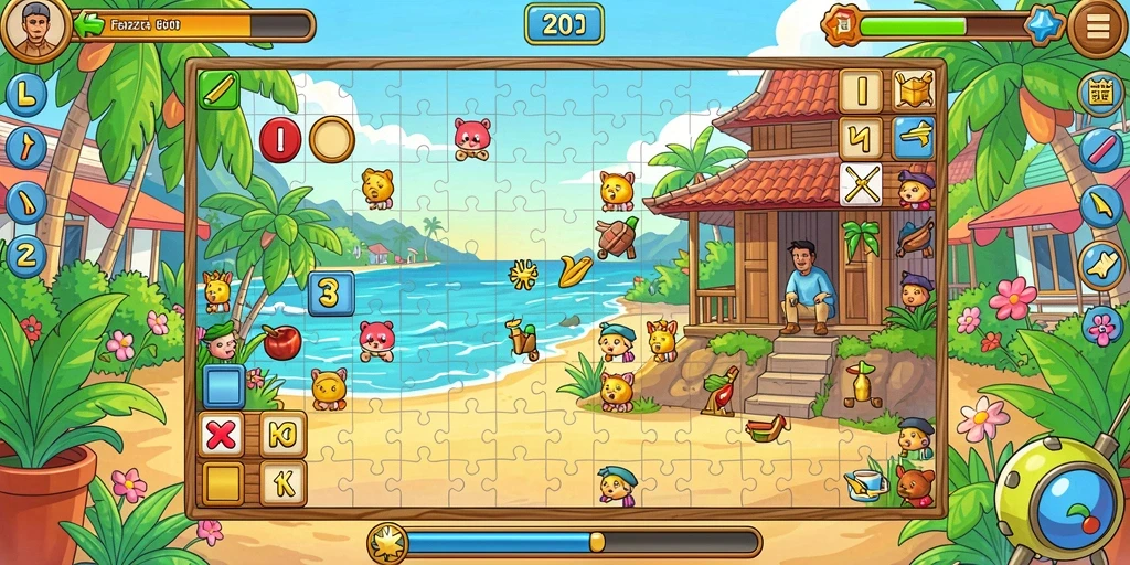 lkopen - Fitur mode multiplayer yang memungkinkan bermain bersama teman.